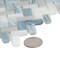 Apollo Tile Blue Gray 11.8 in x 11.9 in Glass Glossy Floor and Wall Mosaic Tile 9.75 sqft/case, 10PK APLAHB8802A - alternate 4