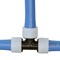 Apollo Tee, 3/4 in, PEX, Poly Alloy, 200 psi Pressure, 25PK EPXPAT3425PK - alternate 3