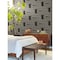 York Wallcoverings Zulu Thread Black and Gold Wallpaper Sample AG2032SAM - alternate 9