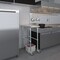 Amgood 30in D x 15in L Stainless Steel Open Base Table, 3in Casters AMG WT-3015-RCB-WHEELS-Z - alternate 5