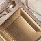 Smarty Had A Party 13" Gold Square Edge Beaded Disposable Paper Charger Plates (120 Plates), 120PK 2690-SG-CASE - alternate 7