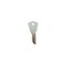 Kaba Ilco Papaiz PA10 Blank Key Silver PZ1 - alternate 1