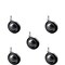 Service Caster 3 Inch Bright Chrome Soft Tread Ball Caster - 3/8 Inch Threaded Stem, 5PK SCC-TS01S30-DCR-BC-381634-5 - alternate 1