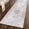 World Rug Gallery Vintage Bohemian Machine Washable Non Slip Runner Rug 2 ft 6 in x 6 ft Beige 6024BEIGE26X6 - alternate 1