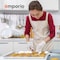 Emporio Kitchen Baking Pan Set, Small, Medium, and Large Aluminum Cookie Sheet Pan, 9x13, 10.5x15, 13x18 EMPKSST133X - alternate 8