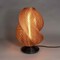 Jonathan Y Gema 13.5 in. Mid-Century Coastal Plant-Based PLA 3D Printed Dimmable LED Table Lamp, Clear Red/Black USA1009A - alternate 8