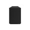 Homeroots 63in Black Carved Geometric Wood Enclosed and Open Storage TV Stand 724164 - alternate 6