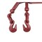Mytee Products 3/8in - 1/2in G70 Lever Snap Chain Binder w/ Grab Hooks - 9200 lbs WLL Snap Binder CBLS38 - alternate 8