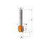 Cmt COMBINATION TRIMMER BIT D=15/32inx1/2in A=0 Degrees -22 Degrees S=1/4in 821.022.11 - alternate 4