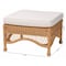 Bali & Pari Brooklyn Bohemian Light Honey Braided Rattan Ottoman Stool 250-13845-ZORO - alternate 8