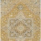 Homeroots 3' X 5' Gold Beige And Blue Oriental Washable Indoor Outdoor Area Rug 600156 - alternate 9