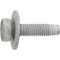 Auveco Chrysler Hex Head Sems Body Bolt Zinc M8-1.25 x 30mm, 5PK 22908 - alternate 1