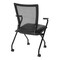 Office Star Products ProGrid Soft Frame Folding Chair, Dillon Black 69349-R107 - alternate 8
