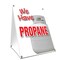 Signmission We Have Propane, 36 Inch x 24 Inch A-frame Yard Sign, Plastic Sign SBC-2436-We Have Propane - alternate 1