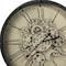 Homeroots 18" Black and Ivory Vintage Gear Industrial Wall Clock 401296 - alternate 7