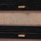 Baxton Studio Shirin Mid-Century Beige Fabric and Black Wood Queen 4-Piece Bedroom Set with Two nightstands 255-14152-14151-14149-14149-ZORO - alternate 9