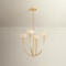 Hudson Valley Lighting Maywood 4 Light Chandelier in Vintage Gold Leaf Finish 9023-VGL - alternate 3