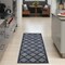 Homeroots 6' Navy Blue And Ivory Geometric Indoor Outdoor Area Rug 556292 - alternate 7