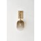 Troy Lighting Harvey 7in wide 1 Light Wall Sconce in Patina Brass B2519-PBR - alternate 3