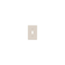 Pass & Seymour TradeMaster TP Wallplate, 4.6875 in L, 2.937 in W, 1 -Gang, Nylon, Light Almond TP1LA - alternate 3