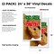 Signmission Fried Green Tomatoes, Vinyl Decals Only 24 Inch x 36 Inch, Vinyl Decal, 2PK DSB-2436-2PACK-Fried Green Tomatoes - alternate 2