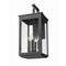 Z-Lite Hartwell 4-Light Outdoor Wall Light, 10 in W x 22.75 H, Sand Black 5019B-BK - alternate 6