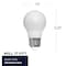 Bulbrite LED Filament, 7 Watt Dimmable A15 Light Bulb, Milky Glass Finish, E26 Base, 3000K, 800 Lumens, 4PK 862060 - alternate 7