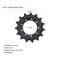 Mytee Products 2PK 15 Teeth Drive Sprocket for Kubota Vehicle Replaces V0511-21110, V05210-1110, 2PK TDSRT-V0511-21110x2 - alternate 6