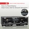 Pyle Home Digital Dual Cassette Deck Media Player Music Recording Device with RCA Cables Switchable Rack PT649D - alternate 5