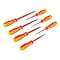 Performance Tool 7 pc. Electrical Screwdriver Set, Insulated Blades, Non-Slip Grip W30897 - alternate 1