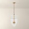 Troy Lighting Tully 17.75in wide 4 Light Lantern in Patina Brass F4418-PBR - alternate 7