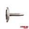Extreme Max Extreme Max 5900.1133 Round Aluminum Backers - Natural, Pack of 1000 5900.1133 - alternate 5