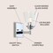 Jonathan Y Marion 5" 1-Light Hurricane Metal/Seeded Glass LED Vanity Light, Chrome JYL7432A - alternate 10
