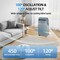 Edendirect 12,000 BTU (7,800 BTU DOE) Portable Air Conditioner Cools 450 sq. ft. with Heater, Dehum & Remote ZR-SPF2-12HG - alternate 7