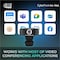 Adesso TAA WEBCAM, 1920X1080P HD VIDEO, 2.1MEGA PIXEL CMOS SENSOR WITH MAXIMUM CYBERTRACKH4-TAA - alternate 7