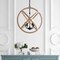 Jonathan Y Soka 4-Light 20" Adjustable Globe Metal/Rope LED Pendant, Black/Brown JYL9041A - alternate 8