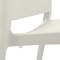 Niche Terrace Plastic Indoor/Outdoor Stacking Chair, for Patio, Cafe, Breakroom, Dining, White Down, 4PK 4100WH4PK - alternate 6