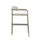 Manhattan Comfort Serene Metal Upholstered Counter Stool in Alabaster CS1884-CR - alternate 6