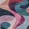 Homeroots 5' X 8' Green Pink And Teal Blue Abstract Washable Indoor Outdoor Area Rug 604457 - alternate 5