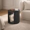 Manhattan Comfort Alure 20 in  End Table in Charcoal ET1833-1 - alternate 1
