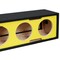 Deejay Led For 12-in Four Horn Side Speaker Enclosure YELLOW carpet cloth colored D12H4YELLOWSIDE - alternate 6