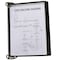 Tarifold T-Pro Magnetic Wall Unit, 5 Pockets, Blk TP920306 - alternate 1