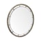 Homeroots 46" Brown Round Wood Framed Accent Mirror 376394 - alternate 6