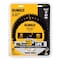 Dewalt CircularSawBlade, Carbide, Dia:10", PK2 DWA110CMB - alternate 2