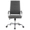 Leisuremod Benmar High-Back Leather Office Chair, Charcoal, Charcoal BOT19CHL - alternate 5