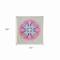 Homeroots 88" X 84" Green Pink And White Floral Cotton Hanging Tapestry 397424 - alternate 4