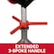 Jet 5-Leg Pipe Jack Stand w/ Casters & Steel Rollers (JPJ-5LG-SR) - JPJ-5LG-SR - alternate 6