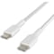 Belkin BOOST CHARGE Braided USB-C to USB-C Cable, 3.3 ft, White CAB004BT1MWH - alternate 5