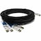 Add-On Addon Ibm 49Y7889 Compatible Taa Compliant 40Gbase-Cu Qsfp+ To 4Xsfp+ 49Y7889-AO - alternate 8