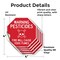 Signmission Warning Pesticides Fire Will Cause, 4 inch X 4 inch, Vinyl Decal, 5PK OC-D-5PACK-4-340 - alternate 4